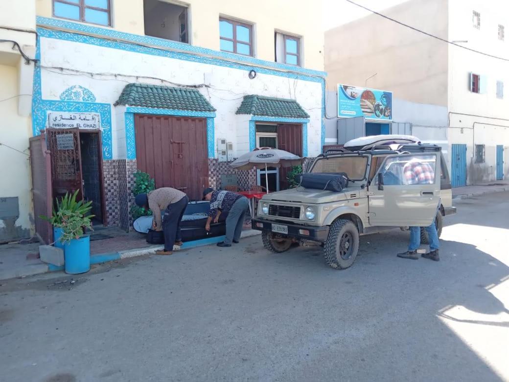 Hotel El Ghazi Tarfaya Exterior foto