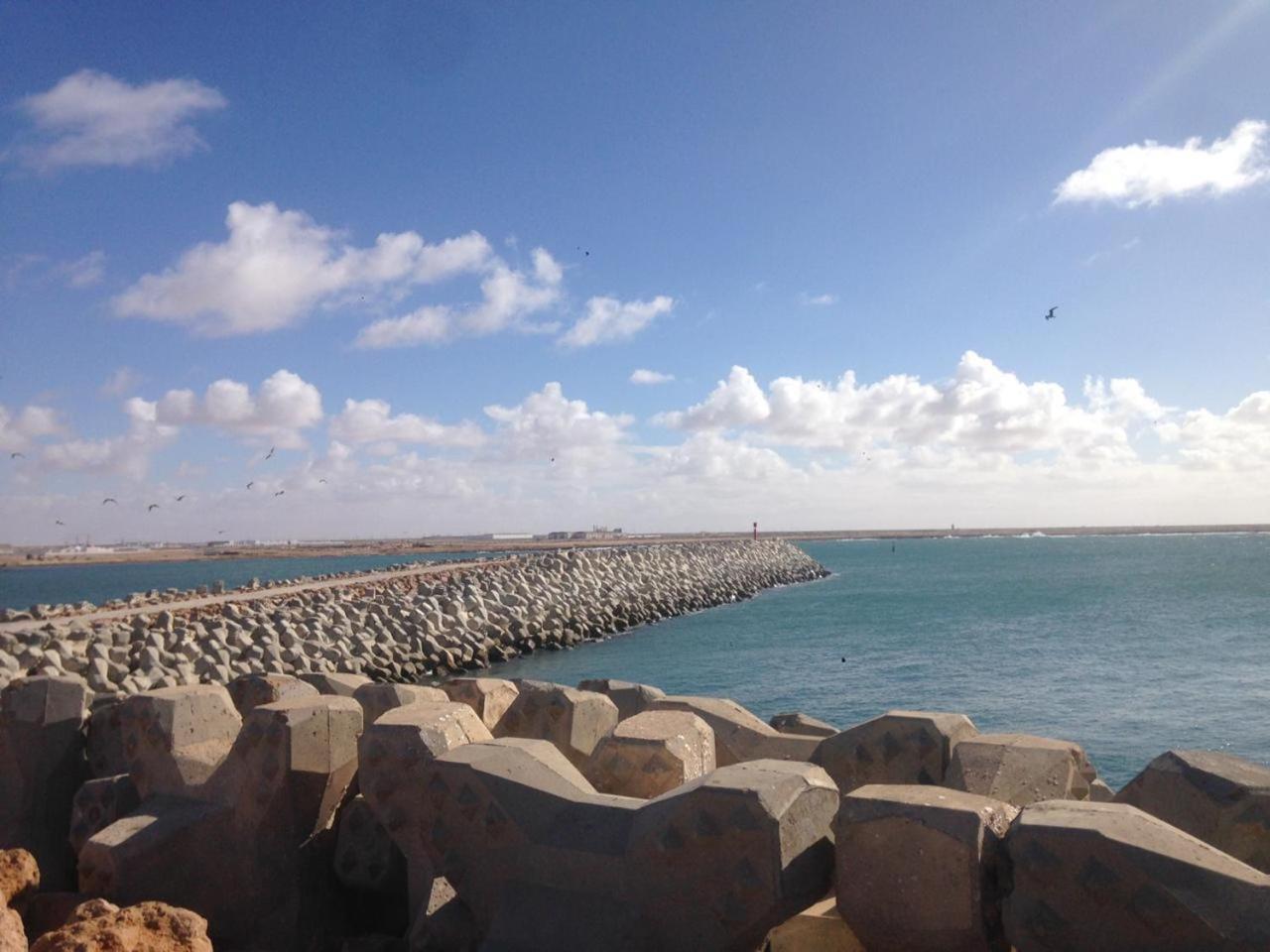 Hotel El Ghazi Tarfaya Exterior foto