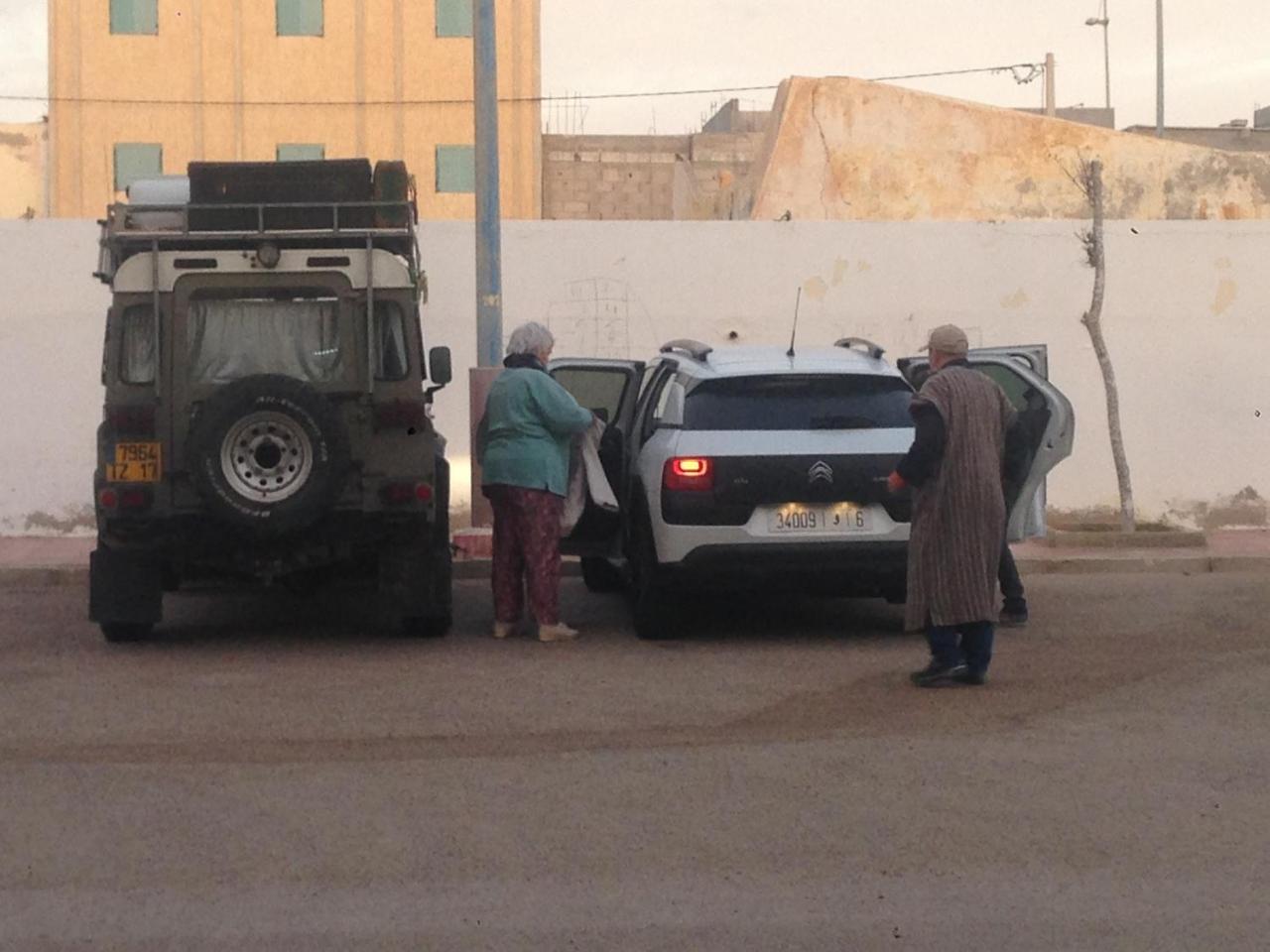 Hotel El Ghazi Tarfaya Exterior foto