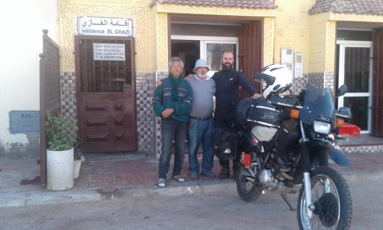 Hotel El Ghazi Tarfaya Exterior foto